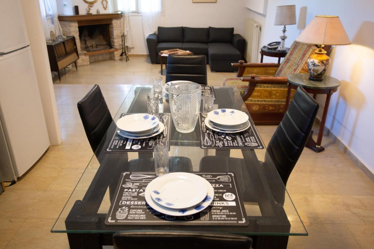 Traditional Villa Appartment With Garden, Also For Gatherings ,15 Minutes From Thessaloniki Airport Exterior foto
