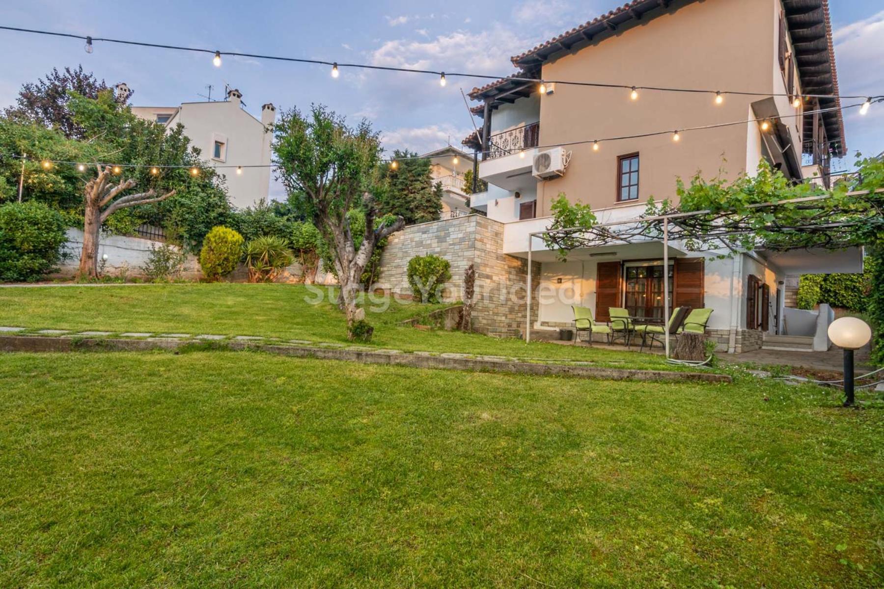 Traditional Villa Appartment With Garden, Also For Gatherings ,15 Minutes From Thessaloniki Airport Exterior foto